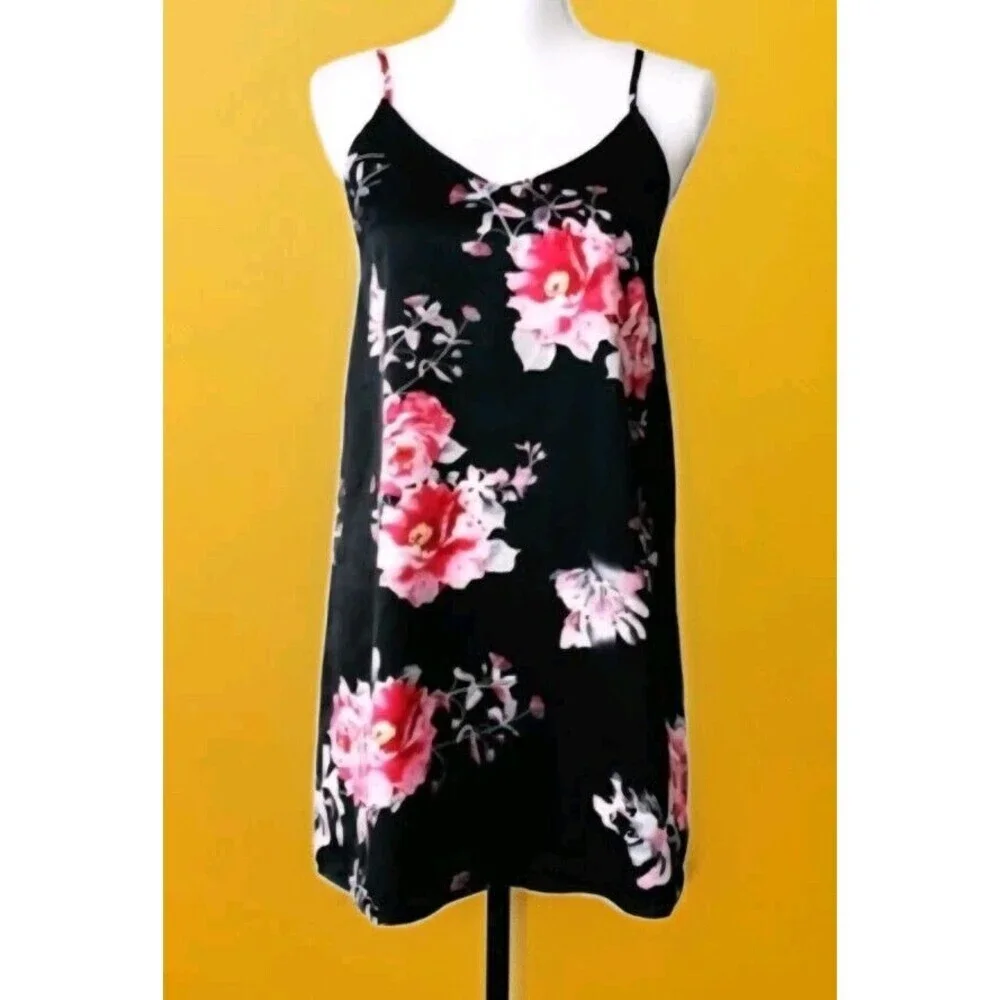 Honey Punch‎ XS Floral Slip Dress 90s Boho Y2K Cottagecore NWT D25 Excellent